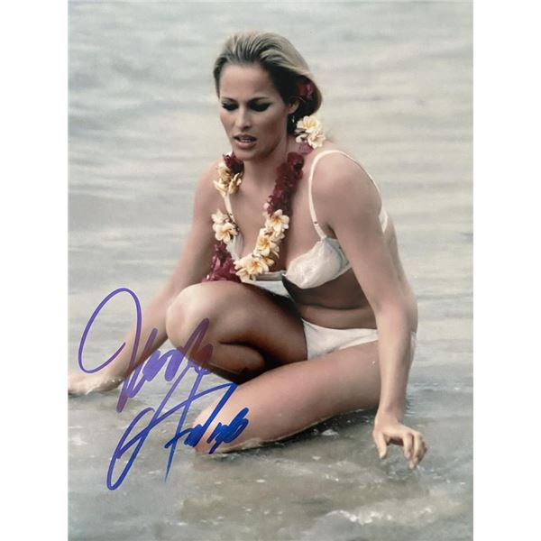 James Bond Dr. No Ursula Andress signed photo