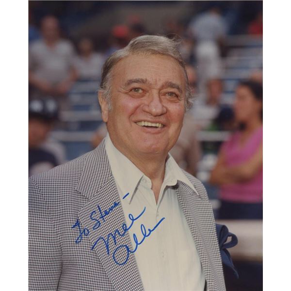 Mel Allen NY Yankees HOF signed photo
