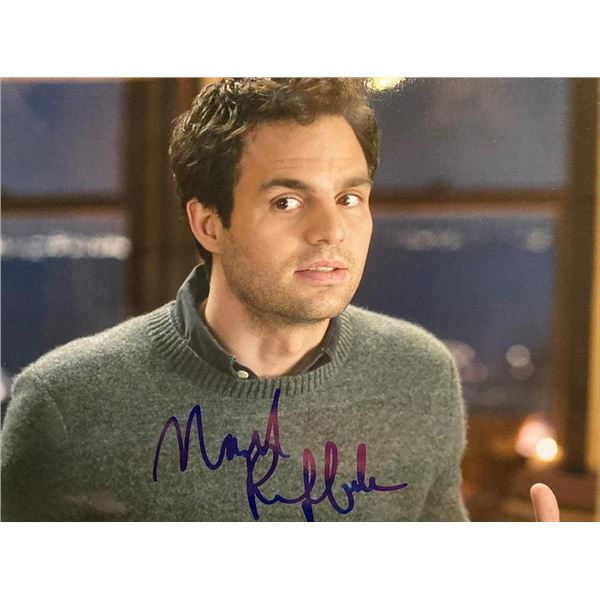 The Hulk Mark Ruffalo signed photo