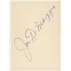 Image 2 : Joe DiMaggio original signature