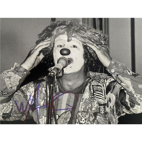 Woodstock Festival Emcee Wavy Gravy signed photo