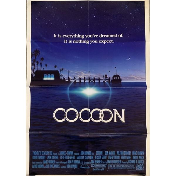 Cocoon original vintage movie poster.