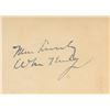Image 1 : William McKinley signature cut. GFA Authenticated