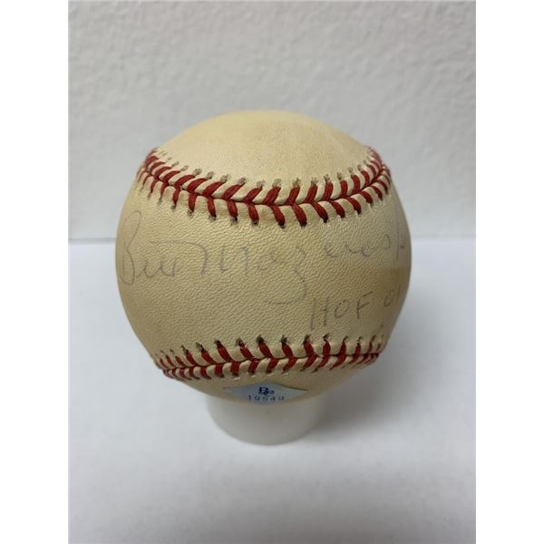 Bill Mazeroski signed baseball
