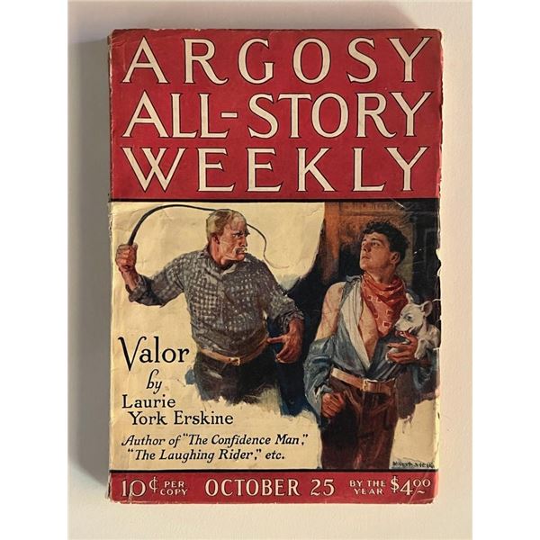 1924 Argosy All Story Weekly Pulp Magazine