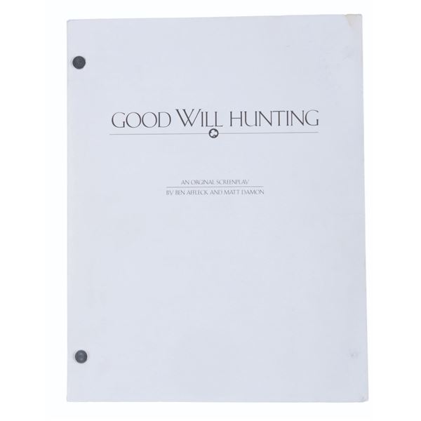 A "Good Will Hunting" Script.