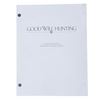 Image 1 : A "Good Will Hunting" Script.