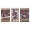 Image 1 : A Set of "Captain America" Propaganda Posters.