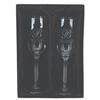 Image 1 : A 1994 Barbra Streisand Concert Champagne Flutes Set.