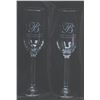 Image 4 : A 1994 Barbra Streisand Concert Champagne Flutes Set.