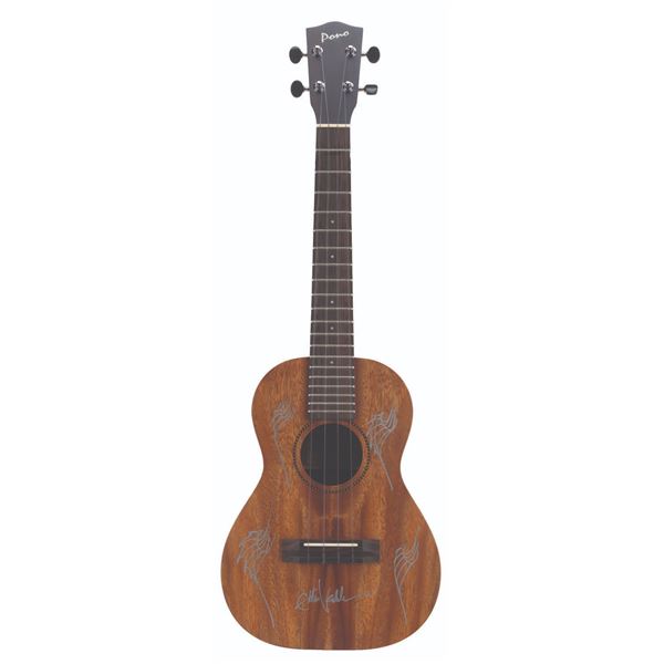 Eddie Vedder's Signed Pono AT Tenor Ukulele.