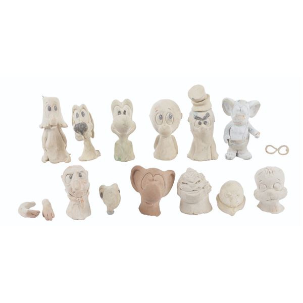 "I Go Pogo" Stop Motion Preliminary Character Models.