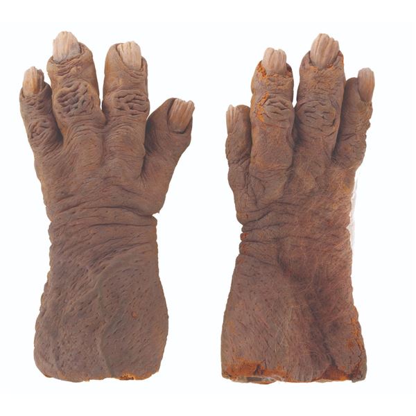 A Pair of "Ernest Scared Stupid" Trantor Hands.