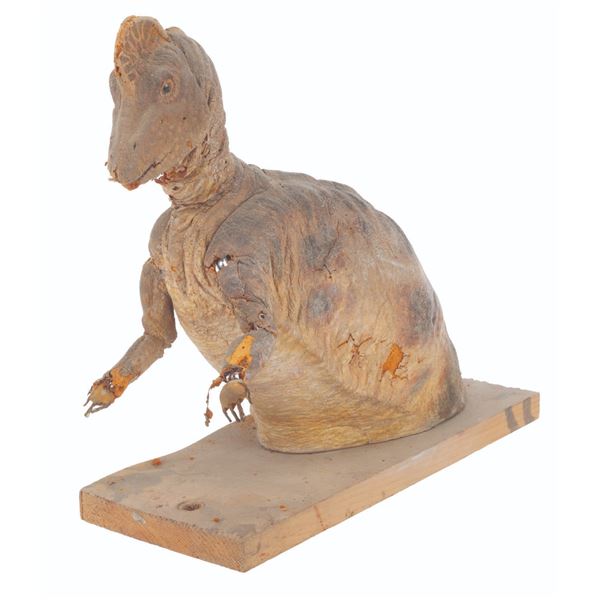 A "Land of the Lost" Dinosaur Animatronic Puppet.
