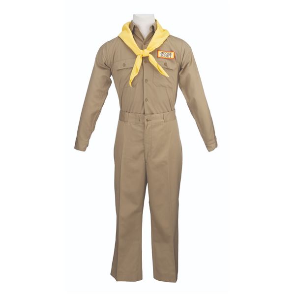 A Collection of "The Amazing Live Sea Monkeys" Moose Scout Costumes.