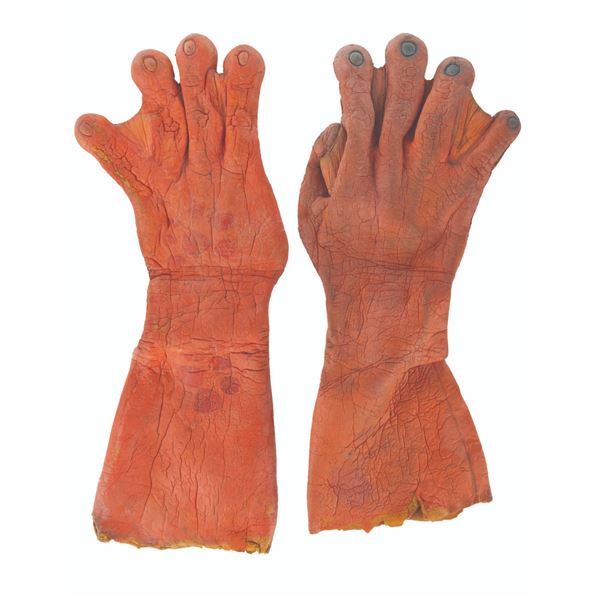 A Pair of "Amazing Live Sea Monkeys" Costume Hands.