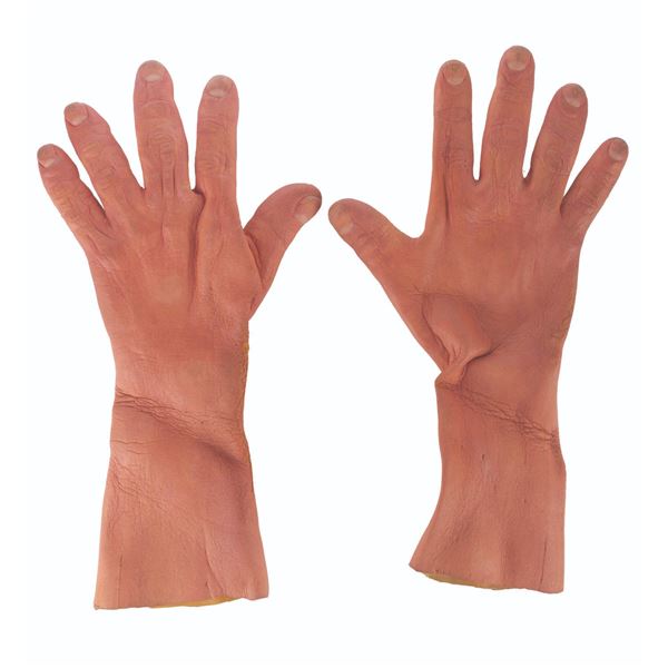 A Pair of Arnold Schwarzenegger Hands from "Washington-Byrnes."