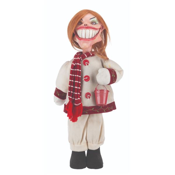 A "Washington-Byrnes" Maria Shriver Puppet.