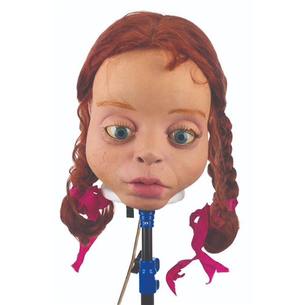 A "Six Feet Under" Claire Puppet Head.