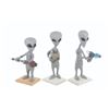 Image 5 : Three "Alien Xmas" Klept Stop-Motion Puppets.