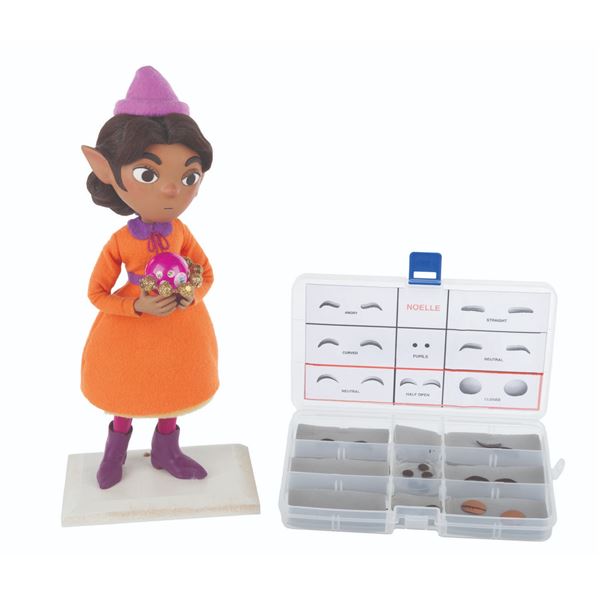 An "Alien Xmas" Noelle Stop-Motion Puppet.