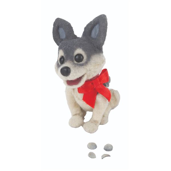 An "Alien Xmas" Dog Stop-Motion Puppet.