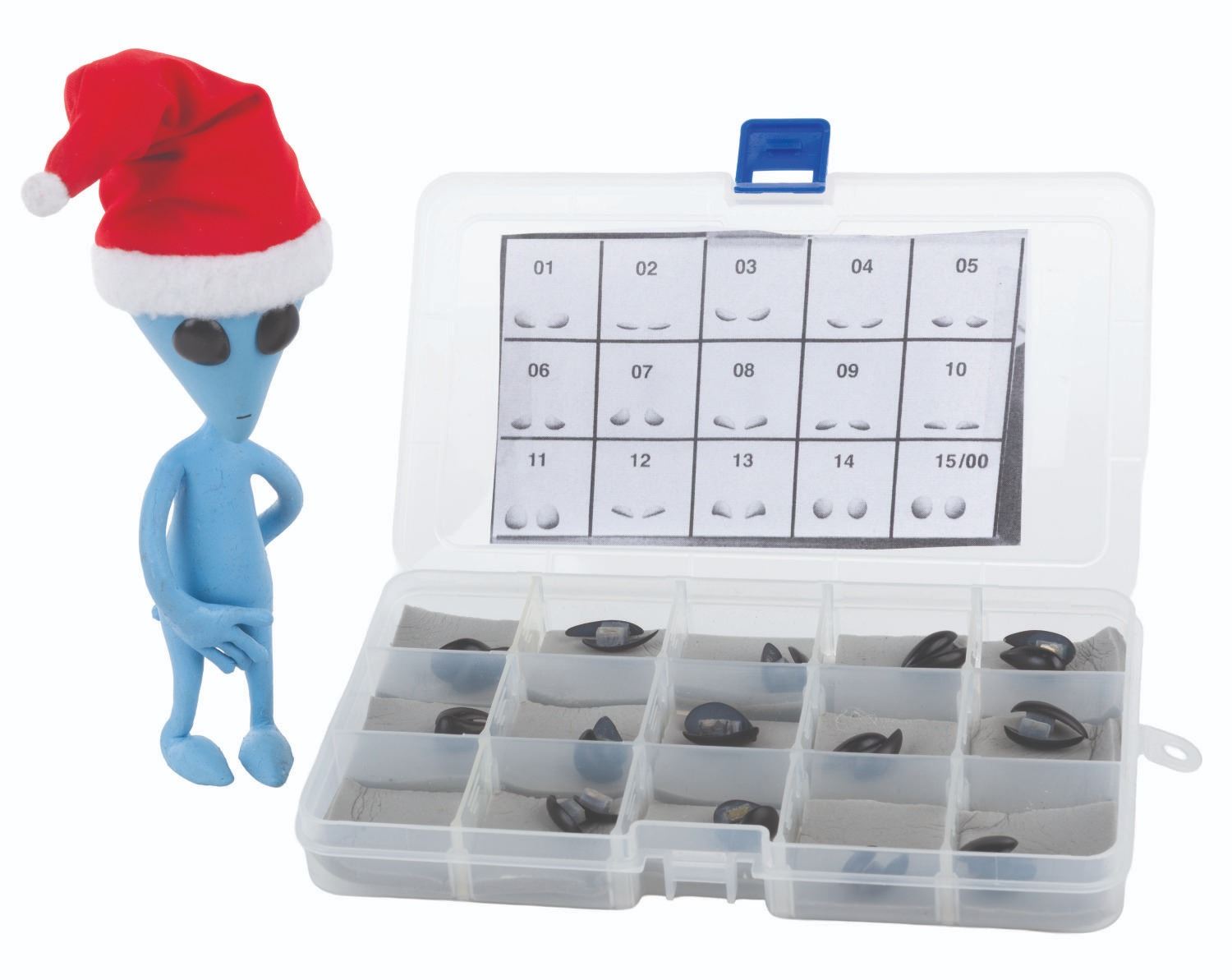 Blue Alien Puppet An