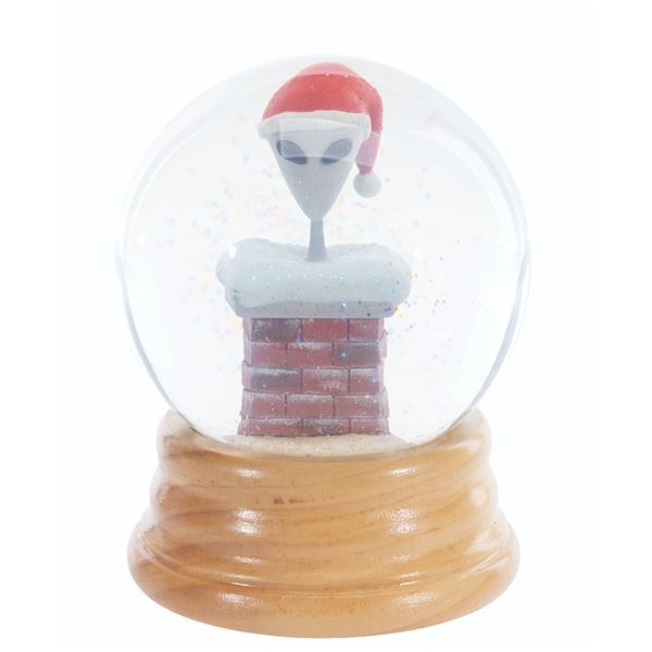 A Rare "Alien Xmas" Executive Gift Snow Globe.