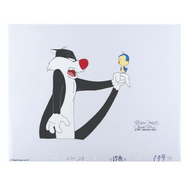 A Multi-Signed "Father of the Bird" Production Cel.