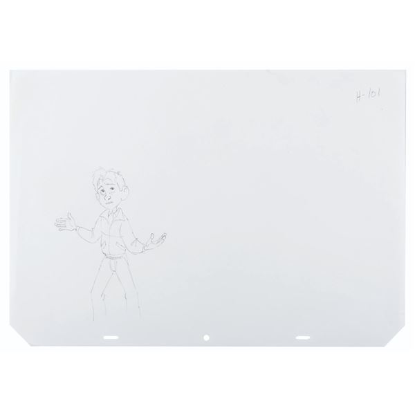 An "Iron Giant" Original Production Drawing.