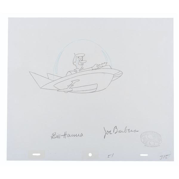 A Signed "Jetsons" Original Production Drawing.