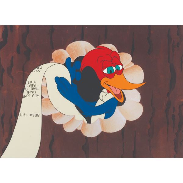 A 1991 Academy Awards Woody Woodpecker Production Cel.