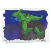 Image 3 : An "Incredible Hulk" Original Production Cel & Background.