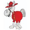 Image 3 : A "Dudley Do-Right" Horse Lawn Decoration.