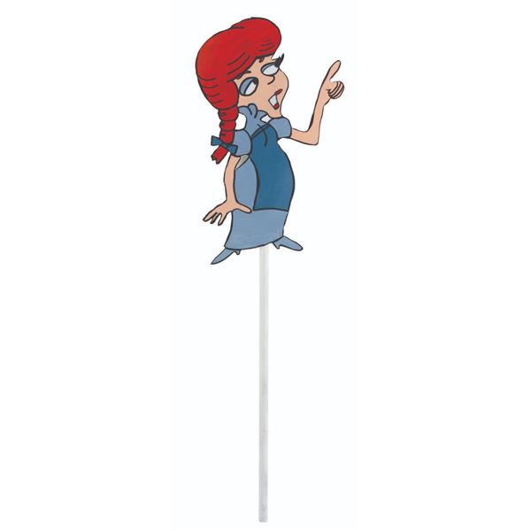 A "Dudley Do-Right" Nell Fenwick Lawn Decoration.