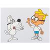 Image 3 : A Jay Ward Signed Mr. Peabody and Sherman Scene Cel.