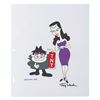 Image 1 : A Jay Ward Signed #31 Boris and Natasha Scene Cel.