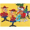 Image 1 : A Dudley Do-Right Jay Ward Productions Scene Cel.