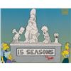 Image 1 : "The Simpsons" 15 Seasons Limited Edition Cel.