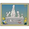 Image 3 : "The Simpsons" 15 Seasons Limited Edition Cel.