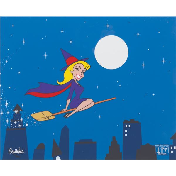 A "Bewitched" Hand-Painted Limited Edition Cel.