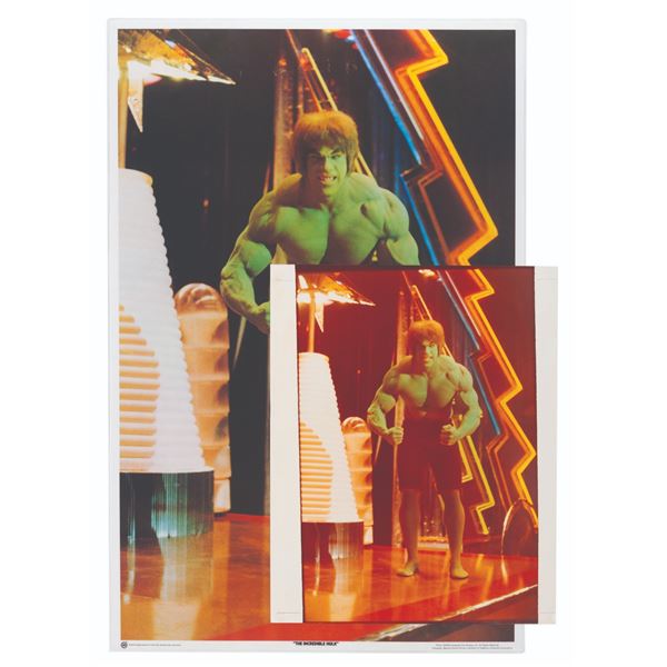 "The Incredible Hulk" Poster & Development Photo.