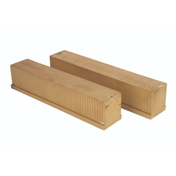 A Pair of "Andor" Imperial Credit Ingot Props.