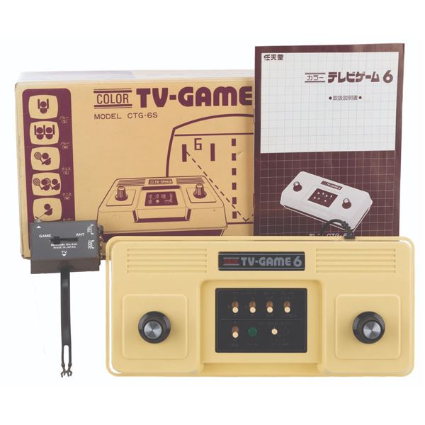 A Nintendo Color TV-Game 6 Video Game Console.