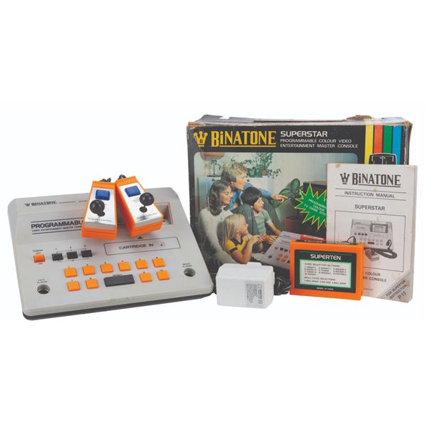 A Binatone Superstar Video Game System.