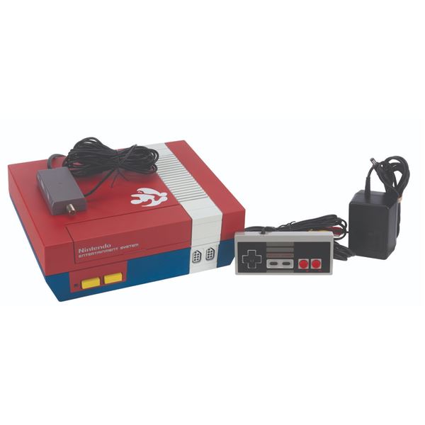 A Custom Painted Nintendo Entertainment System.