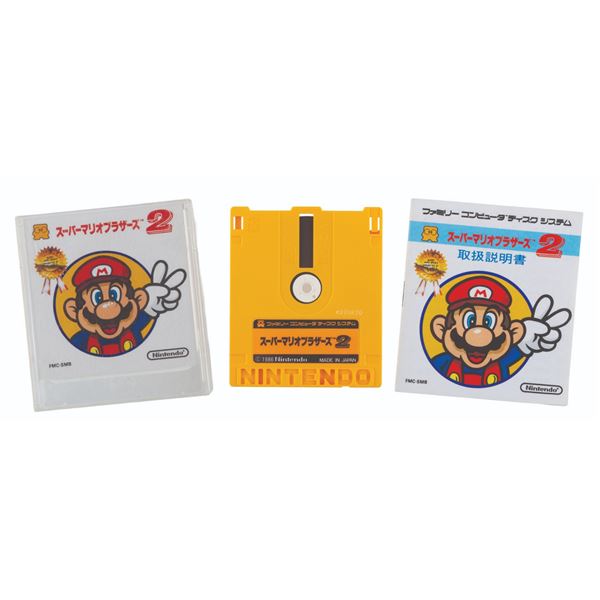 A Japanese Super Mario Bros. 2 Game.