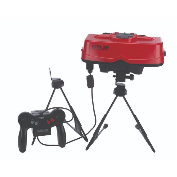 A Nintendo Virtual Boy Video Game Console.