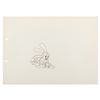 Image 1 : A "Rival Romeos" Oswald the Lucky Rabbit Production Drawing.