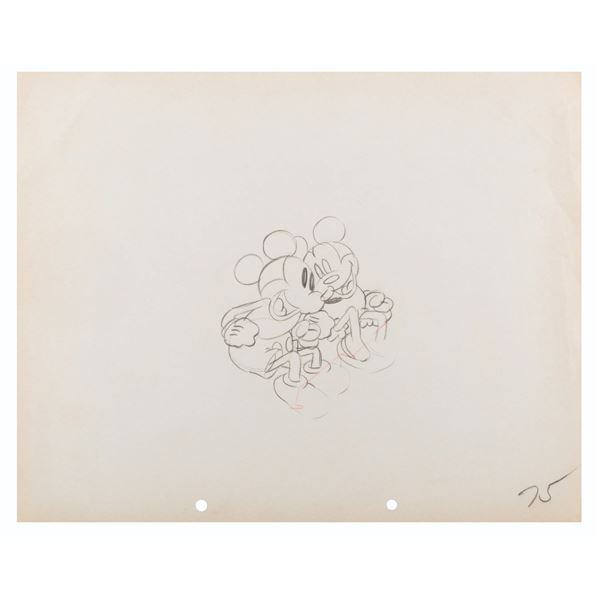 A "Puppy Love" Original Production Drawing.